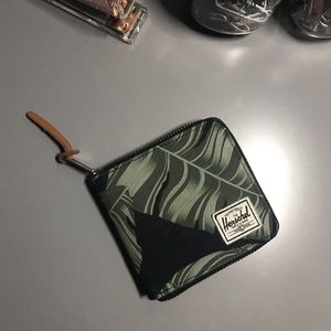 Herschel Walt Wallet in Black Palm